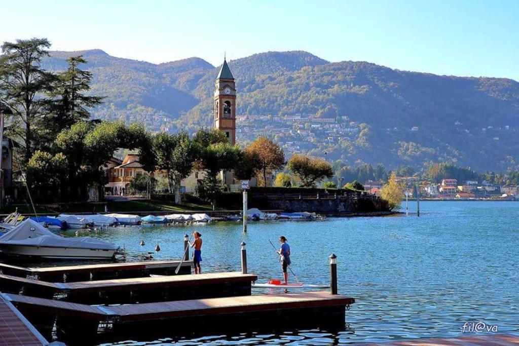Tresa Bay House - Lugano Lake Lavena Ponte Tresa Exterior photo
